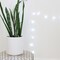 Perfect Holiday 18 LED Crackle Balls Battery Operated Lights - White